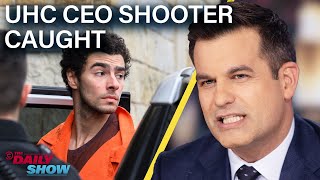 Michael Kosta on UHC CEO Shooting Suspect Luigi Mangione  The Daily Show [upl. by Jehoash]