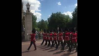 Amazing Buckingham Palace Guards slowmotion buckinghampalace guards march [upl. by Anderegg]