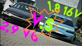 Citroen Xantia V6 VS 18i 16V acceleration [upl. by Manfred759]