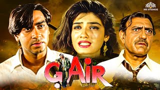 गैर Full Movie  Ajay Devgn Raveena Tandon Reena Roy  Bollywood Action Drama Film [upl. by Coltun]