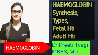 HEMOGLOBIN Structure Formation Types Carbaminohemoglobin Carboxyhemoglobin [upl. by Alba]