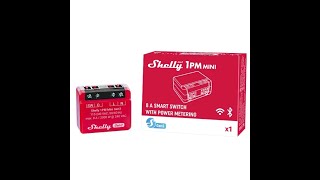 Hoe installeer je de Shelly 1PM mini GEN 3  Home2Link [upl. by Hagen]