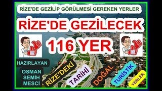 Rizede Gezilecek 116 Yer Rize Tanıtım Filmi Rize Gezilecek Yerler [upl. by Ringo]