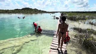 Bacalar Mexico  Rapidos Tour [upl. by Asenev]