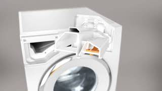 How to Clean the Detergent Drawer on Your Miele W1 Washer [upl. by Ygiaf]