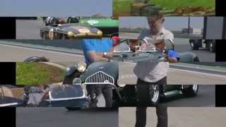 Allard J2X MkII test drive by prodriver amp TV host Carl Nadeau [upl. by Yemane]