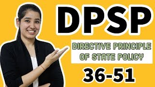 Directive Principles Of State Policy  DPSP  Article 3651  Indian Constitution [upl. by Glass]