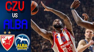 Crvena Zvezda  Alba Berlin  Full Game Highlights [upl. by Joshi934]