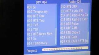 How to tune in the channels on a Fortec Star FS3300 HD Digital TV Receiver [upl. by Radford]