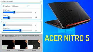 How To Calibrate Your Laptop Display For Good Colour Accuracy  Acer Nitro 5 [upl. by Tomasz671]