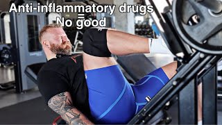 Could AntiInflammatory drugs be killing your recovery  Bodybuilding Cut Day 136 [upl. by Sashenka]