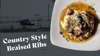 How to braise country style pork ribs you will remember full recipe link in description [upl. by Hoppe284]