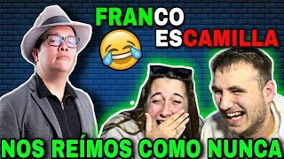 🇪🇸 REACCIÓN a FRANCO ESCAMILLA 🇲🇽 POR PRIMERA VEZ 😂 SUEGROS Y EX NOVIA morimos de risa [upl. by Nahbois]