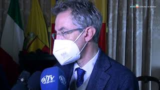 Napoli  Sindaco sul Capodanno dal vivo oppure in tv la priorità è la sicurezza 031221 [upl. by Leann]