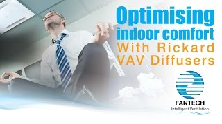 VAV Diffusers Explained – Rickard increases indoor comfort [upl. by Niwrud56]