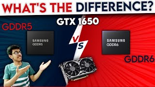 NVIDIA GTX 1650  GDDR5 VS GDDR6  What is the DIFFERENCE  EXPLAINED [upl. by Lizned411]