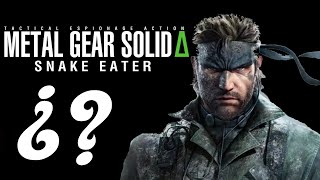 quot¡Emocionante anuncio Metal Gear Solid Delta Snake Eater Remake ¡Reveladoquot [upl. by Nnayecats]