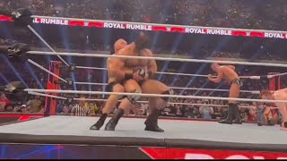 WWE Brock Lesnar Return amp Attack Everyone WWE Mens Royal Rumble Full Match SmackDown [upl. by Elocan]