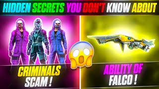 New Ghost Criminal scam😡 Hidden Secrets You Dont Know About Free Fire 😱🔥 [upl. by Eilasor]