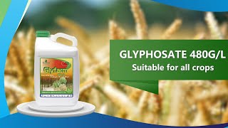 Glyphosate  Weeds Control Crop Protection [upl. by Rabelais]