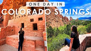 COLORADO SPRINGS ONE DAY Travel Guide  BEST Things to Do Eat amp See [upl. by Treblih]