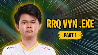 RRQ VYN EXE Funny Moments Mobile Legends  Drazen Kanzen [upl. by Erlond]