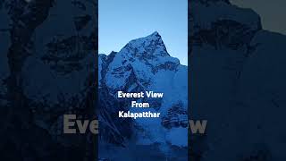 Everest Base Camp Trek  The incredible view of Mt Everest travel trek everest shortsvideo [upl. by Ebby]