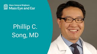 Phillip C Song MD  Laryngology  Mass Eye and Ear [upl. by Imojean160]