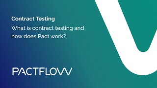 Introduction to contract testing  Part 2 Contract testing and how Pact works [upl. by Lundin]