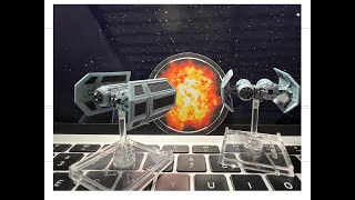 Tie bomber expansion unboxing Xwing 25 [upl. by Einneg]