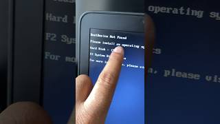 Boot Device Not Found Hard Disk 3F0 Error laptoprepair [upl. by Arob187]