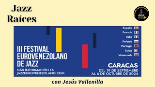 Programa N°22 quotIII Festival EuroVenezolano de Jazzquot Jesús Vallenilla jazzmusic jazzfestival [upl. by Seiden]