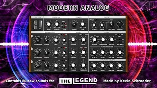 MINIMOOG Emulation quotThe Legendquot  Official Soundset quotModern Analogquot 80 Presets by KS [upl. by Atalanti469]