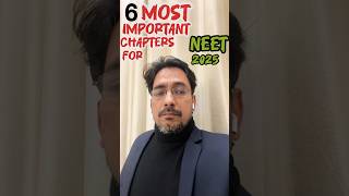 NEET 2025  6 most important CHEMISTRY chapters neet2025 neetupdates [upl. by Llehsram]