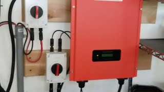 SUNTEAMS 15kw PHOTOVOLTAIC INVERTER [upl. by Ah999]