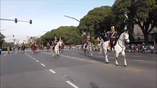 LOS GRANADEROS EN EL GRAN DESFILE MILITAR 2019 [upl. by Arednaxela849]