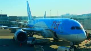 Flight report TUIfly ✈ Dreamliner B7878 ✈ AMSCuraçaoAruba [upl. by Salbu71]