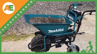 Vidéo de démo de la brouette électrique Makita DCU180 par lun de nos clients [upl. by Saile808]