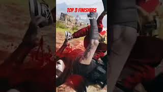 Top 3 W Finishers warzone cod finishers [upl. by Eded]