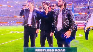 RESTLESS ROAD  NATIONAL ANTHEM VETERANS DAY  MIAMI DOLPHINS VS RAMS  NFL  NOVEMBER 11 2024 [upl. by Angid636]