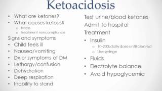 Pediatric Diabetes  USMLE Step 2 Review [upl. by Darwin43]