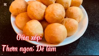 Làm BÁNH RÁN giòn xốp thơm ngon rất dễMón bánh quê❤️ [upl. by Yrogerg151]