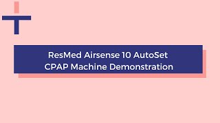 ResMed AirSense 10 AutoSet CPAP Machine amp Humidair Humidifier Demo  Intus Healthcare [upl. by Yeldah]