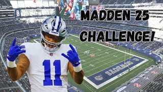 Can Micah Parsons Do It All Madden 25 Challenge [upl. by Graehme593]