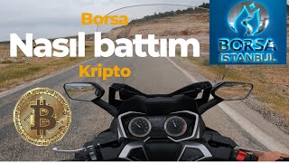 2 Borsa ve kripto neye uğradığımı anlamadım borsa kripto forza250 motovlog [upl. by Noby]