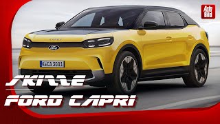 Ford Capri 2024  Bringt Ford den Capri als ElektroSUV zurück  Skizze [upl. by Nelyk]