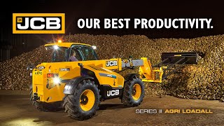 Our Best Productivity  JCB Series 3 AGRI Loadall Telescopic Handler [upl. by Cleti]