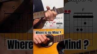 How to play Where is my Mind from Pixies with chords guitar [upl. by Ocana]