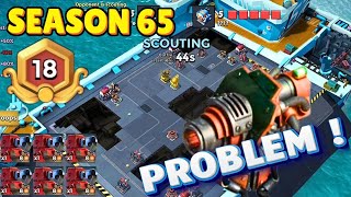 Warships Season 65  5 ER Unlocked Attack Problem   Boom Beach Gameplay [upl. by Jaala]