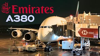 EMIRATES AIRBUS A380 ECONOMY  Singapore  Dubai [upl. by Lajes]